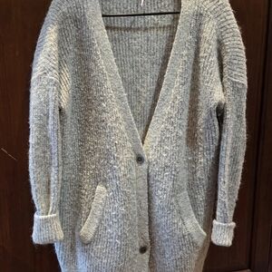 Free People Cozy Gray Women's Sweater